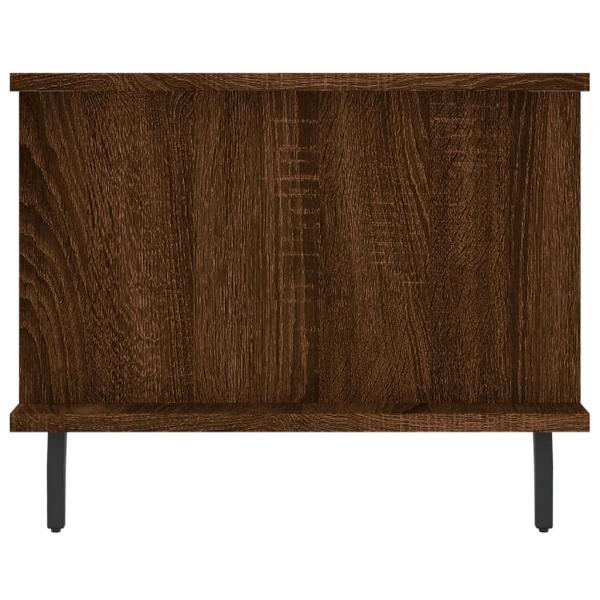 Couchtisch Braun Eichen-Optik 90x50x40 cm Holzwerkstoff