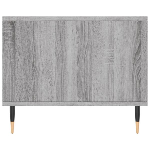 Couchtisch Grau Sonoma 90x50x40 cm Holzwerkstoff