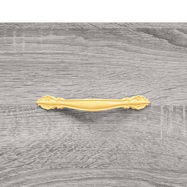 Couchtisch Grau Sonoma 90x50x40 cm Holzwerkstoff