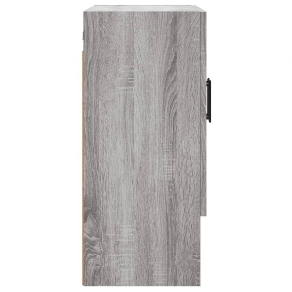 Wandschrank Grau Sonoma 60x31x70 cm Holzwerkstoff