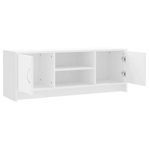 TV-Schrank Weiß 102x30x37,5 cm Holzwerkstoff