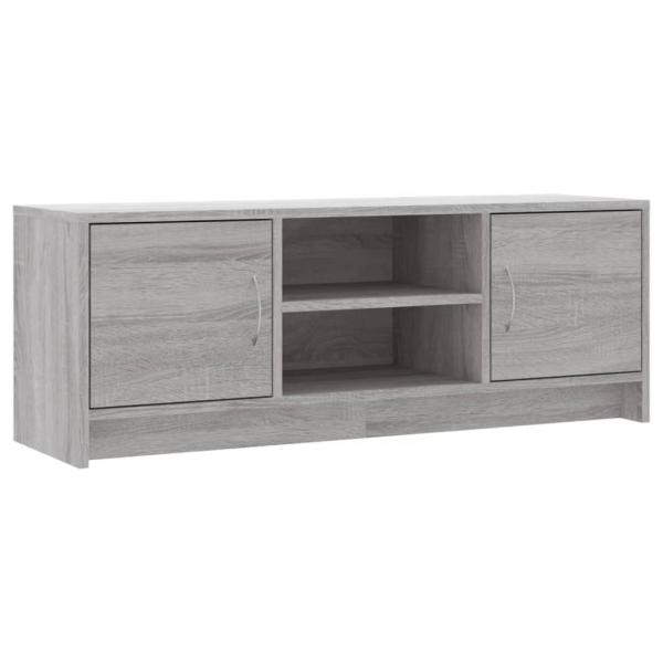 TV-Schrank Grau Sonoma 102x30x37,5 cm Holzwerkstoff