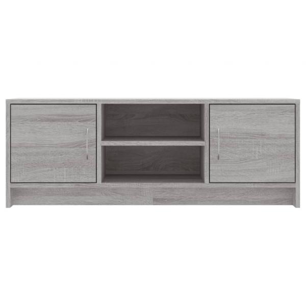 TV-Schrank Grau Sonoma 102x30x37,5 cm Holzwerkstoff