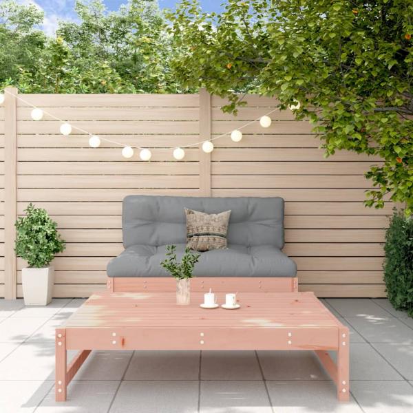 ARDEBO.de - 2-tlg. Garten-Lounge-Set mit Kissen Massivholz Douglasie