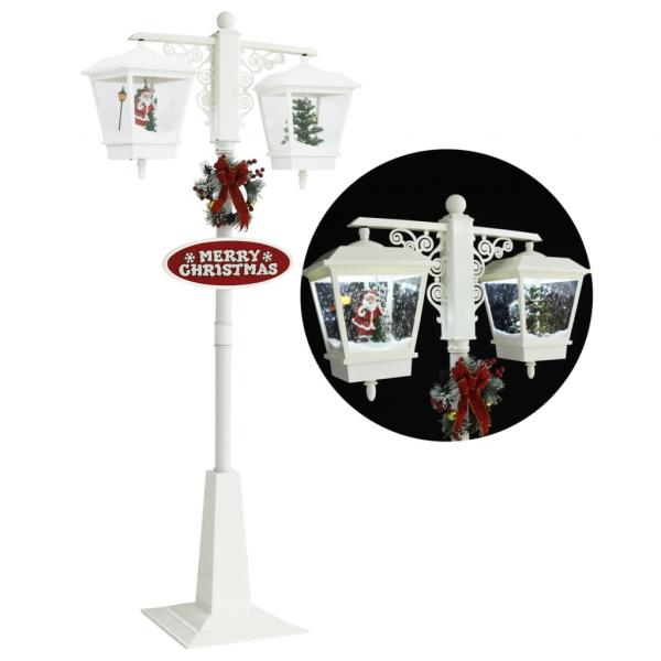 ARDEBO.de - Weihnachts-Straßenlampe mit Weihnachtsmann 81x40x188 cm PVC