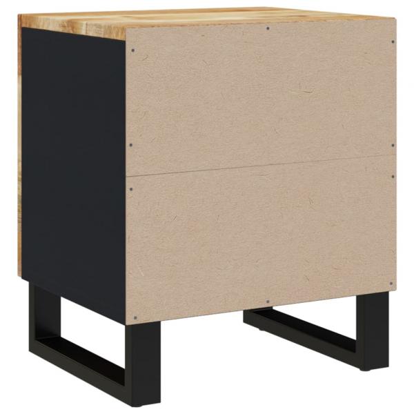 Nachttische 2 Stk. 40x33x46 cm Massivholz Mango