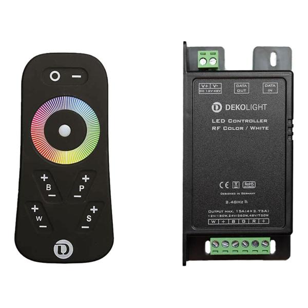 ARDEBO.de DEKO-LIGHT Controller, RF Color, schwarz (843059)