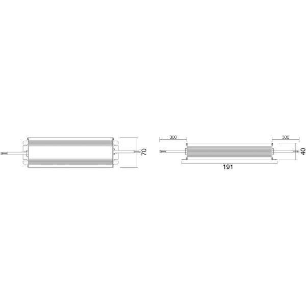 DEKO-LIGHT Netzgerät IP CV V6-150-24 (872087)