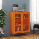 Lagerschrank Orange 80x35x101,5 cm Stahl    