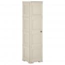 Kunststoffschrank 40x43x164 cm Holzdesign Vanilleeis