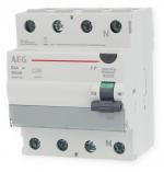 AEG FP A 4 63/030 FI-Schalter, 4-polig, 63A, 30mA, Typ A (4TQA603410R0000)