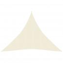 Sonnensegel 160 g/m² Creme 4,5x4,5x4,5 m HDPE