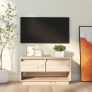 TV-Schrank 74x34x40 cm Massivholz Kiefer