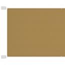 Senkrechtmarkise Beige 100x360 cm Oxford-Gewebe