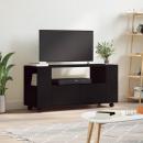 TV-Schrank Schwarz 102x34,5x43 cm Holzwerkstoff