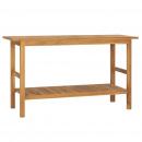 Waschtisch Massivholz Teak 132x45x75cm