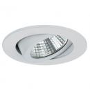 ARDEBO.de - 12361073 LED-Einbaustrahler 350 mA, 7 W, 38°, 3.000 K, rund, schwenkbar, weiss m