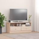 TV-Schrank mit Schubladen ALTA 100x35x41 cm Massivholz Kiefer