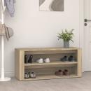 Schuhregal Sonoma-Eiche 100x35x45 cm Holzwerkstoff