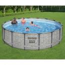 Bestway Power Steel Swimmingpool Rund 488x122 cm