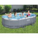 Bestway Power Steel Pool-Set Oval 488x305x107 cm