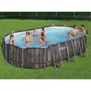 Bestway Power Steel Pool-Set Oval 488x305x107 cm