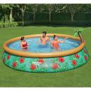 Bestway Fast Set Pool Aufblasbar Paradise Palms 457x84 cm