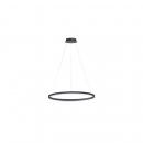 ARDEBO.de Paul Neuhaus LED Pendelleuchte, rund, anthrazit, Ø 80cm, dimmbar, modern, warmweiß, 52W, 6600lm (2383-13)