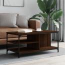 Couchtisch Braun Eichen-Optik 100x50x45 cm Holzwerkstoff