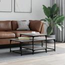 Couchtisch Grau Sonoma 102x60x45 cm Holzwerkstoff