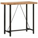 Bartisch 110x55x107 cm Massivholz Akazie und Eisen