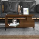 Couchtisch Braun Eichen-Optik 90x49x45 cm Holzwerkstoff