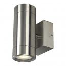 ARDEBO.de SLV Astina Steel Outdoor Wandleuchte, QPAR51, IP44, rund, 304, max. 70W, edelstahl (233302)