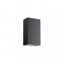 ARDEBO.de Nordlux Rold Flat Wandleuchte, 2x5 Watt, 350lm, 3000K, IP54, schwarz (84151003)