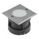 EVN LED Bodeneinbauleuchte - quadratisch - EDS / Alu IP67 - 100-240V, 2,5W, 90lm, 3000K, edelstahl (6742502)