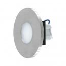 ARDEBO.de EVN LED Wandeinbauleuchte - Edelstahl IP44 - 220-240V - 1,8W - 3000K - 55lm (LR01802)