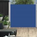 Ausziehbare Seitenmarkise 170×300 cm Blau