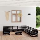 12-tlg. Garten-Lounge-Set Massivholz Kiefer