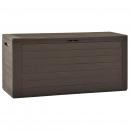 Gartenbox Braun 116x44x55 cm