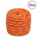 Bootsseil Orange 20 mm 25 m Polypropylen