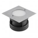 ARDEBO.de EVN Bodeneinbauleuchte, LED, RGB+W, 3000K, 2W, IP67, quadratisch, edelstahl (674029902)