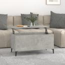 Couchtisch Betongrau 90x44,5x45 cm Holzwerkstoff