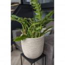 Capi Blumentopf Waste Rib 35x34 cm Terrazzo Beige