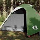 Kuppel-Campingzelt 3 Personen Grün Wasserdicht