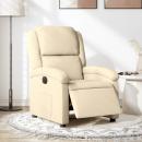 Relaxsessel Elektrisch Creme Stoff