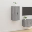 TV-Wandschrank Grau Sonoma 40x34,5x80 cm