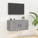 TV-Wandschrank Grau Sonoma 80x34,5x40 cm