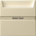 ARDEBO.de Hotel-Card-Taster 10 A 250 V~ mit Beschriftungsfeld Gira 014001