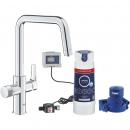 ARDEBO.de Grohe Blue Pure Start Starter Set mit Ultrasafe Filter, C- Auslauf, chrom (30594000)