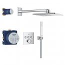 ARDEBO.de GROHE Precision Smartcontrol Duschsystem, Quickfix, Unterputz, mit Vitalio Smartactive 310 Cube, chrom (34875000)